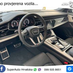 Audi Q8 50 TDI quattro Aut. S line 286 KS, ZRAČNI+ACC+LED+360+GR SJED+HEAD+PANO