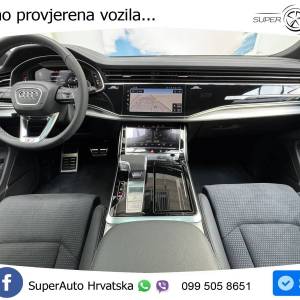 Audi Q8 50 TDI quattro Aut. S line 286 KS, ZRAČNI+ACC+360+LED+4xGR SJED+HEAD