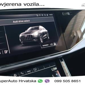 Audi Q8 50 TDI quattro Aut. S Line 286 KS, ZRAČNI+TEM+KAM+GR SJED+LED+VIRT+ASIST