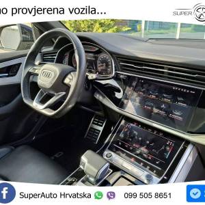 Audi Q8 50 TDI quattro S line 286 KS, REG 04/26 ZRAČNI+MATRIX+ACC+4xGR SJED+360