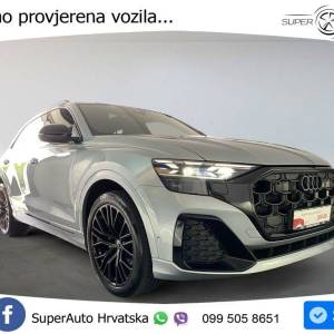 Audi Q8 50 TDI V6 quattro Aut. S line 286 KS, ZRAČNI+ACC+360+4xGR SJED+PANO+HEAD