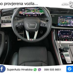 Audi Q8 50 TDI V6 quattro Aut. S line 286 KS, ZRAČNI+ACC+360+4xGR SJED+PANO+HEAD