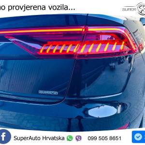Audi Q8 55 TFSI V6 quattro Aut. 340 KS, ZRAČNI+ACC+KAM+GR SJED+LED+PANO+ASIST