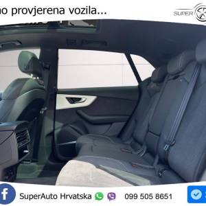Audi Q8 55 TFSI V6 quattro Aut. S line 340 KS, ZRAČNI+ACC+360+4xGR SJED+LED+PANO
