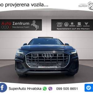 Audi Q8 55 TFSI V6 quattro Aut. S line 340 KS, ZRAČNI+ACC+360+4xGR SJED+LED+PANO