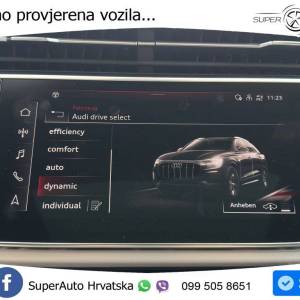 Audi Q8 55 TFSI V6 quattro Aut. S line 340 KS, ZRAČNI+ACC+360+4xGR SJED+LED+PANO