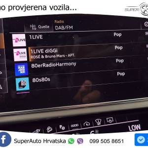 Audi Q8 55 TFSIe quattro Aut. 394 KS, ZRAČNI+ACC+LED+KAM+4xGR SJED+HEAD+NAVI