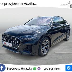 Audi Q8 55 TFSIe quattro Aut. S line 394 KS, ZRAČNI+ACC+LED+4xGR SJED+360+HEAD