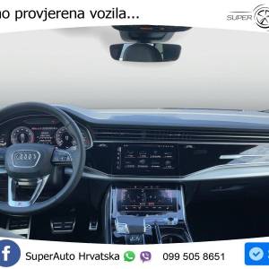 Audi Q8 55 TFSIe quattro Aut. S line 394 KS, ZRAČNI+ACC+LED+4xGR SJED+360+HEAD