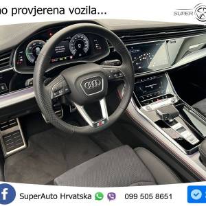 Audi Q8 55 TFSIe quattro S line 394 KS, ZRAČNI+LED+360+4xGR SJED+ACC+VIRT