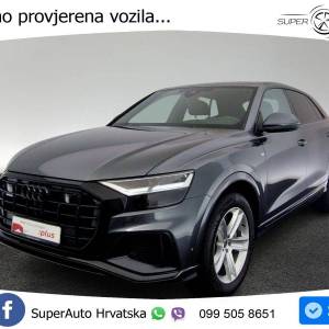 Audi Q8 55 TFSIe V6 quattro S tronic S line 381 KS, ZRAČNI+ACC+GR SJED+KAM+LED