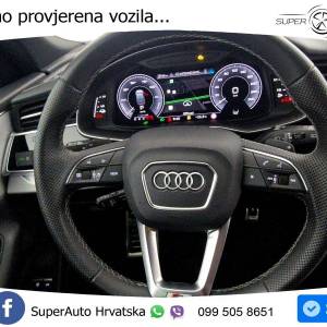 Audi Q8 55 TFSIe V6 quattro S tronic S line 381 KS, ZRAČNI+ACC+GR SJED+KAM+LED