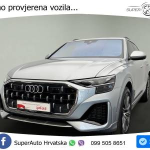 Audi Q8 55 TFSIe V6 quattro Aut. S line 394 KS, ZRAČNI+ACC+4xGR SJED+360+LED