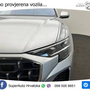 Audi Q8 55 TFSIe V6 quattro Aut. S line 394 KS, ZRAČNI+ACC+4xGR SJED+360+LED