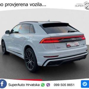 Audi Q8 60 TFSIe quattro S-Line 490 KS, ZRAČNI+LED+360+4xGR SJED+ACC+PANO+HEAD
