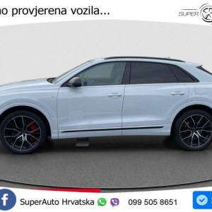 Audi Q8 60 TFSIe quattro S-Line 490 KS, ZRAČNI+LED+360+4xGR SJED+ACC+PANO+HEAD