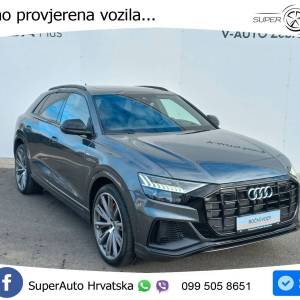 Audi Q8 60 TFSIe quattro Aut. S line 462 KS, ZRAČNI+ACC+360+4xGR SJED+LED+PANO