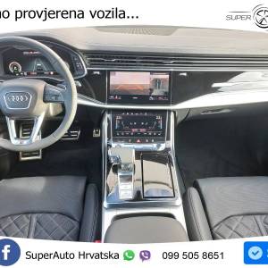 Audi Q8 60 TFSIe quattro Aut. S line 462 KS, ZRAČNI+ACC+360+4xGR SJED+LED+PANO