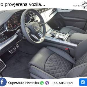 Audi Q8 60 TFSIe quattro Aut. S line 462 KS, ZRAČNI+ACC+360+4xGR SJED+LED+PANO
