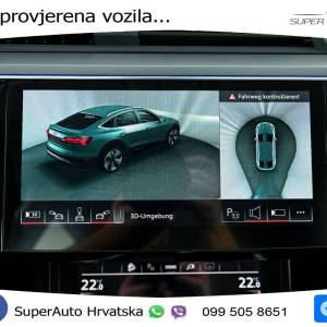 Audi Q8 e-tron 55 114 kWh SB quattro S line 408 KS, MATRIX+ZRAČNI+GR SJED+360