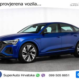 Audi Q8 e-tron 55 114 kWh SB quattro S line 408 KS, MATRIX+ZRAČNI+GR SJED+360