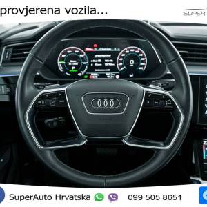 Audi Q8 e-tron 55 114 kWh SB quattro S line 408 KS, MATRIX+ZRAČNI+GR SJED+360