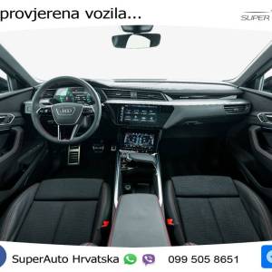 Audi Q8 e-tron 55 114 kWh SB quattro 2xS line 408 KS, MATRIX+ZRAČNI+GR SJED+B&O