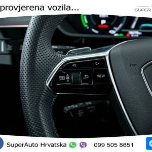 Audi Q8 e-tron 55 114 kWh SB quattro S line 408 KS,  ZRAČNI+GR SJED+360+PANO
