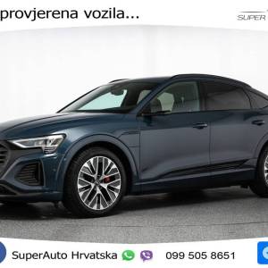 Audi Q8 e-tron 55 114 kWh SB quattro S line 408 KS,  ZRAČNI+GR SJED+360+PANO