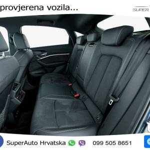 Audi Q8 e-tron 55 114 kWh SB quattro S line 408 KS,  ZRAČNI+GR SJED+360+PANO