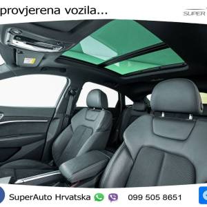 Audi Q8 e-tron 55 114 kWh SB quattro S line 408 KS,  ZRAČNI+GR SJED+360+PANO