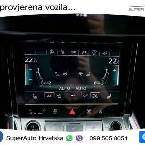 Audi Q8 e-tron 55 114 kWh SB quattro S line 408 KS,  ZRAČNI+GR SJED+360+PANO