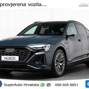 Audi Q8 e-tron 55 114 kWh SB quattro S line 408 KS,  ZRAČNI+GR SJED+360+PANO