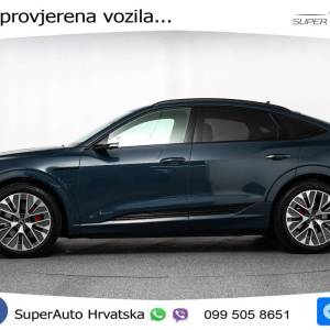Audi Q8 e-tron 55 114 kWh SB quattro S line 408 KS,  ZRAČNI+GR SJED+360+PANO