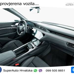 Audi Q8 e-tron 55 114 kWh SB quattro S line 408 KS,  ZRAČNI+GR SJED+360+PANO