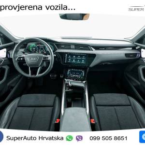 Audi Q8 e-tron 55 114 kWh SB quattro S line 408 KS,  ZRAČNI+GR SJED+360+PANO