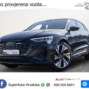 Audi Q8 e-tron S line 408 KS, ZRAČNI+ACC+360+LED+GR SJED+PANO+HEAD+ASIST