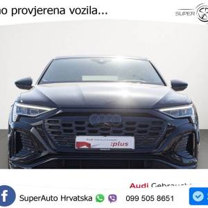 Audi Q8 e-tron S line 408 KS, ZRAČNI+ACC+360+LED+GR SJED+PANO+HEAD+ASIST