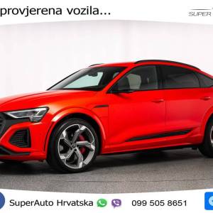 Audi SQ8 e-tron 114 kWh SB quattro 503 KS, ZRAČNI+PANO+GR SJED+360+HEAD+MATRIX