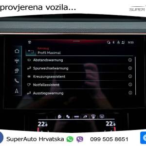 Audi SQ8 e-tron 114 kWh SB quattro 503 KS, ZRAČNI+PANO+GR SJED+360+HEAD+MATRIX