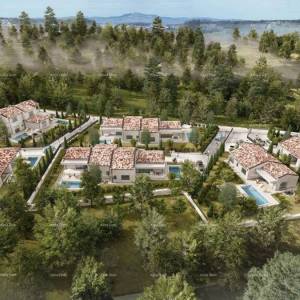 BARBAN - Zemljište za gradnju s projektom (kuća s bazenom), 15 minuta do mora