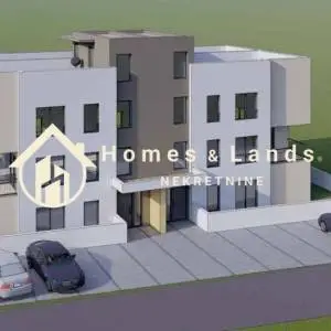 Bibinje,3-S stan penthouse(S5Z1) 69m2 s krovnom terasom 50m2+parking