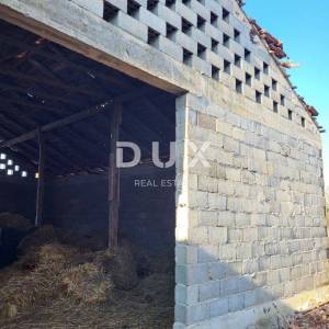 BIOGRAD, RAŠTANE GORNJE - Kamena kuća na parceli od 1600 m2
