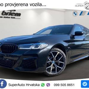 BMW 530e Touring xDrive Aut. M Sport 292 KS, ZRAČNI+LED+KAM+GR SJED+HEAD+VIRT