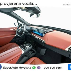 BMW iX 111.5 kWh xDrive50 Sport 523 KS, ZRAČNI+ACC+4xGR SJED+PANO+HEAD