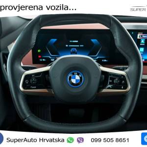 BMW iX 111.5 kWh xDrive50 Sport 523 KS, ZRAČNI+ACC+4xGR SJED+PANO+HEAD