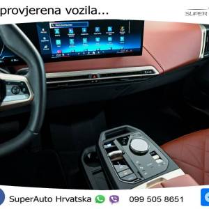 BMW iX 111.5 kWh xDrive50 Sport 523 KS, ZRAČNI+ACC+4xGR SJED+PANO+HEAD