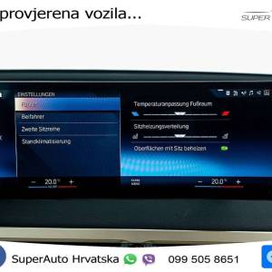 BMW iX 76.6 kWh xDrive40 Sport 326 KS, LASER+ACC+GR SJED+HEAD+MASAŽA+VIRT