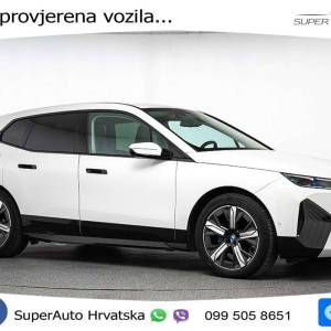 BMW iX 76.6 kWh xDrive40 Sport 326 KS, LASER+ACC+GR SJED+HEAD+MASAŽA+VIRT