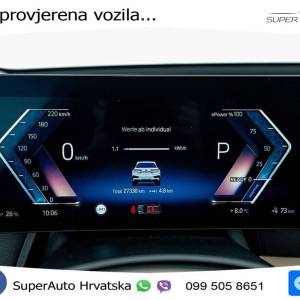 BMW iX 76.6 kWh xDrive40 Sport 326 KS, LASER+ACC+GR SJED+HEAD+MASAŽA+VIRT